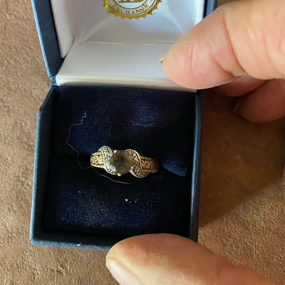 Bradford exchange Texas Star western styled ring